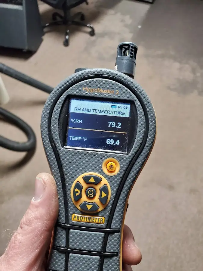 Moisture meter humidity assessment for Fire & Smoke Damage Restoration in Darnestown
